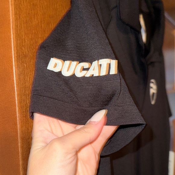 Lululemon Women’s Ducati Black Polo Shirt - Picture 5 of 7